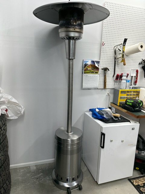 Deck Heater - No gas  Deck Heater - No gas canister, $60 406-370-5510 ______________________